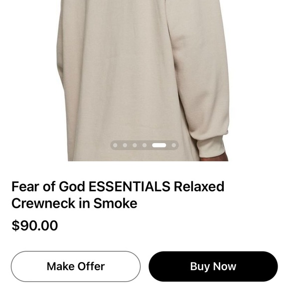 Fear of god crewneck pullover NEW - Picture 10 of 10